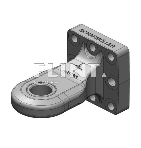 Towing eye Scharmueller 00.652.161.1 (110x100) Cat. 3 eye 42mm