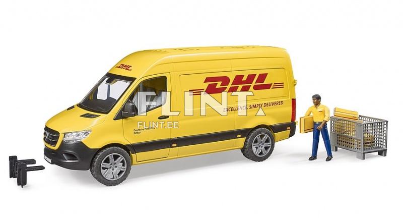DHL MB Sprinter with driver (45,5x16,3x18,5cm) Bruder