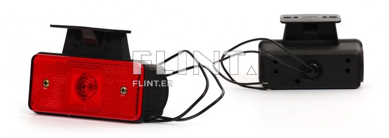 Küljetuli W17d punane 12-24V (116x46x21 mm)