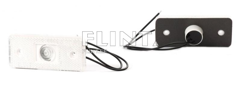 Front position lamp white W17d 116x46x21 mm