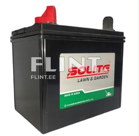 Battery 12V 30Ah 340A Solite (195x125x179mm) +/- lawn tractor