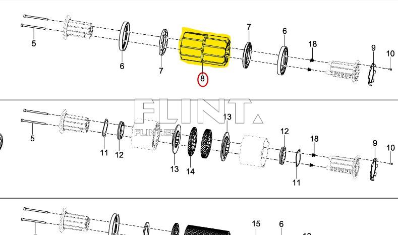 Külviseannusti ratas Väderstad 152937