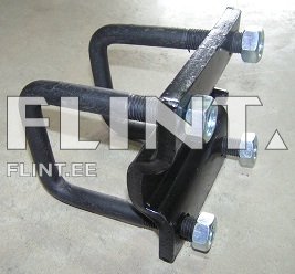 Sügavkobesti pii U-klamber+plaat AQ35 (35x35 piile; raam 100mm)