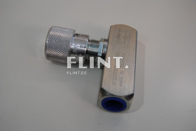 Drossel ühepoolse toimega 3/8"