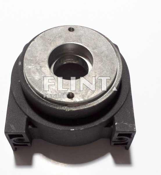 Toode on metallist jõuülemine, mille keskosas on suur avaus. Ülemine osa on särav ja hõbedane, samas kui aluseks on tumedat metallist valmistatud korpus.