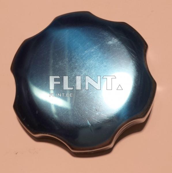 Toode on ümmargune, hapralt sinine, peegelduva pinnaga ese, millel on sakiline serv.