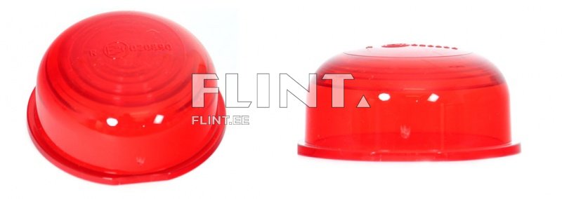 Gabariiditule klaas JK punane