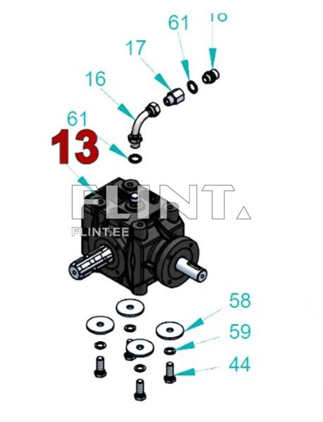 Gearbox Peruzzo FOX Cross 1600 (32050016)