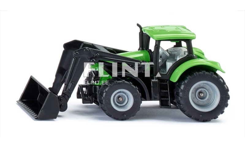 Traktor Deutz-Fahr laaduriga SIKU 1:87 (97x78x37mm)