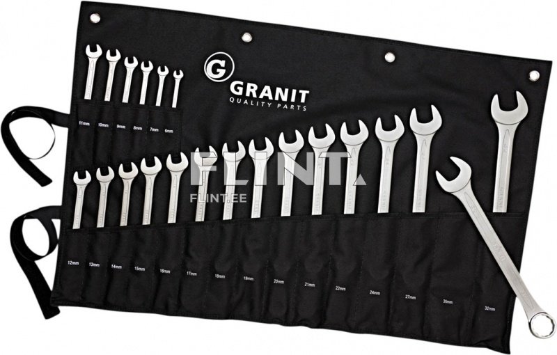 Lehtsilmusvõtmete komplekt (21tk kmpl) GRANIT BLACK