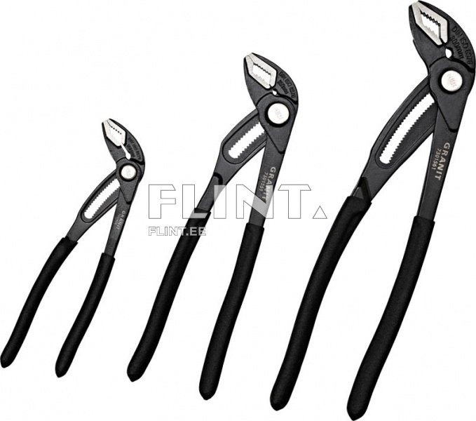 Kullinokkade komplekt (3tk kmpl) GRANIT BLACK