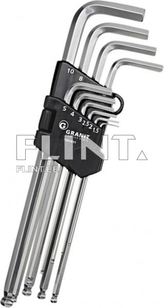 Hex key set (10pcs set) GRANIT BLACK