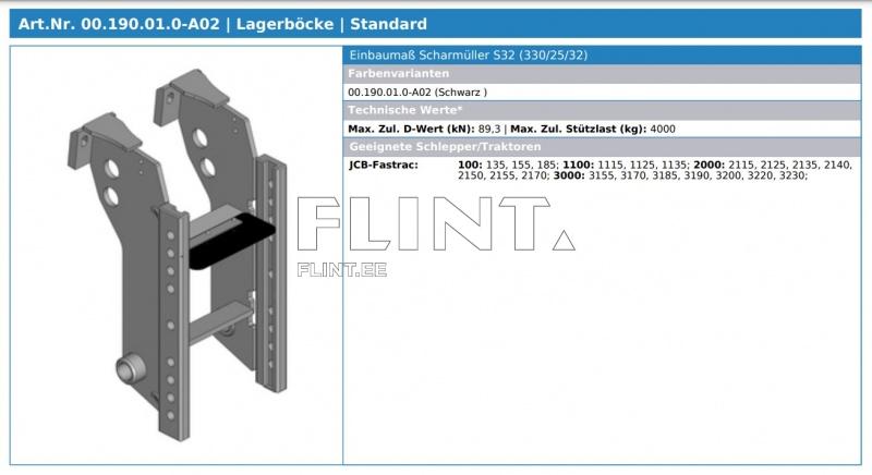 Ladder Scharmueller 00.190.01.0 (Fastrac 2000/3000)