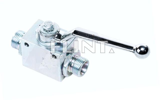 Hydraulic ball valve M16x1,5 external thread