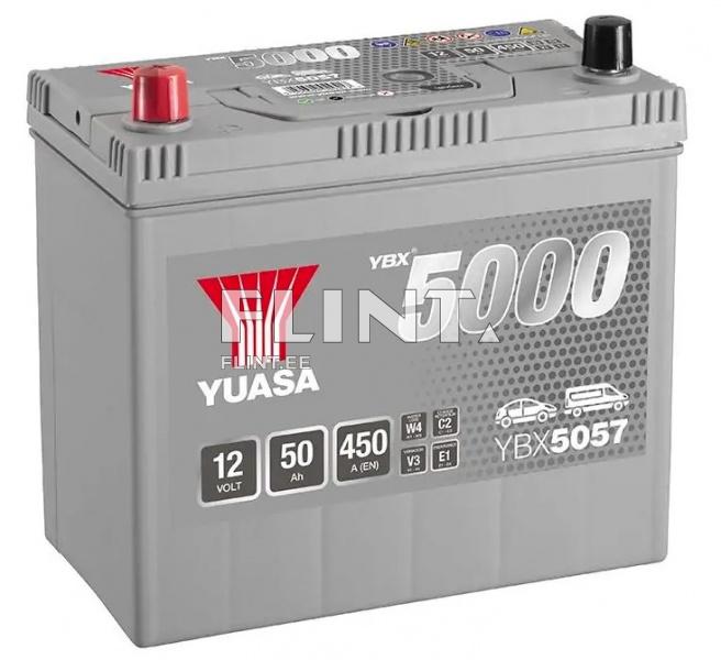 Battery Aku 50Ah 450A Yuasa + / - TYM 233/273 (238x129x223 mm)