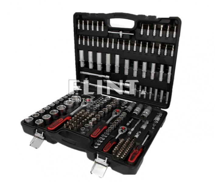 Socket wrench set 1/4", 3/8", 1/2" (179 pcs set) KS-Tools