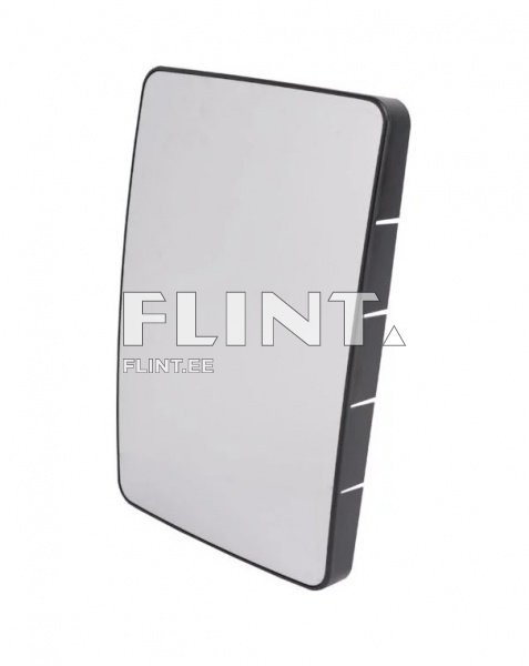 Toode on kergelt kaardus peegel, millel on must raam. Peegel on ühtlane ja selge, esitades objekti peegeldust täpselt.