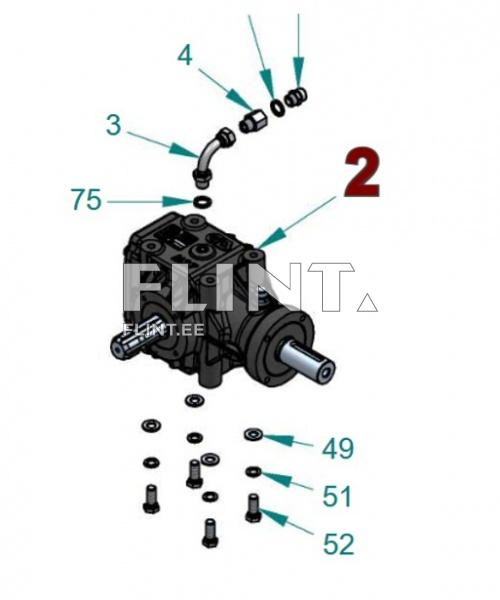 Gearbox Peruzzo ELK Cross 1600 (32050175)