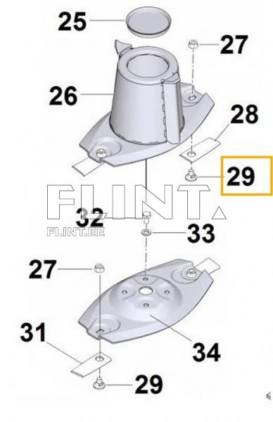 Blade bolt Enorossi DM (3010222)