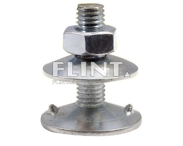 Kopa kinnituspolt+mutter+seib Norija 10x40mm