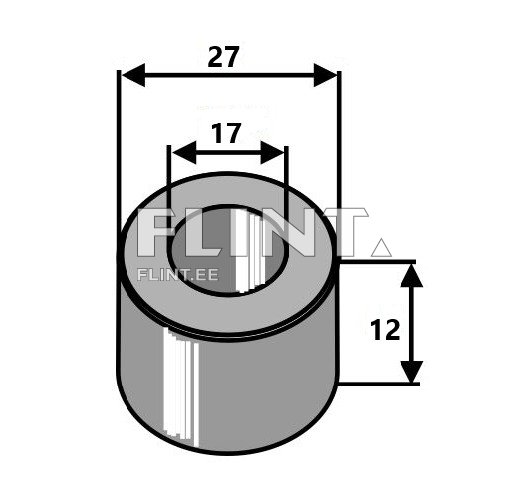 Puks 12x27, ava 17mm
