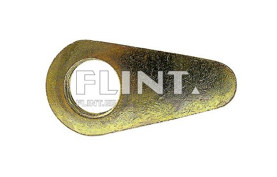 Toode on kuldne metallplokk, millel on ümmargune auk ja kumer kuju, mis kitseneb ühelt poolt.