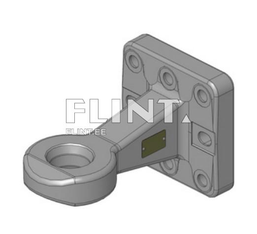 Towing eye Scharmueller 00.654.11.0 (145x145) eye 62mm
