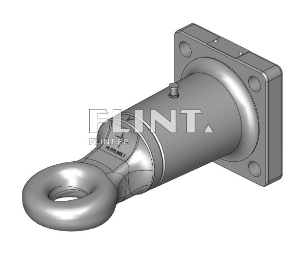 Towing eye Scharmueller 00.664.40.0 (120x120) eye 50mm