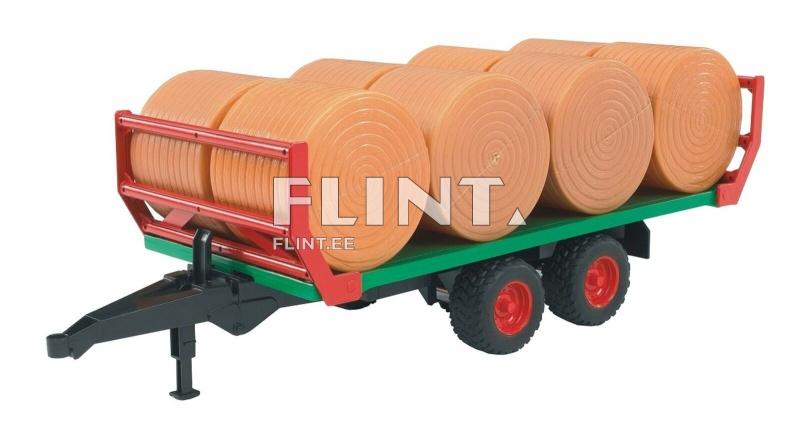 Bale transport trailer (44x15,5x15,5cm) Bruder