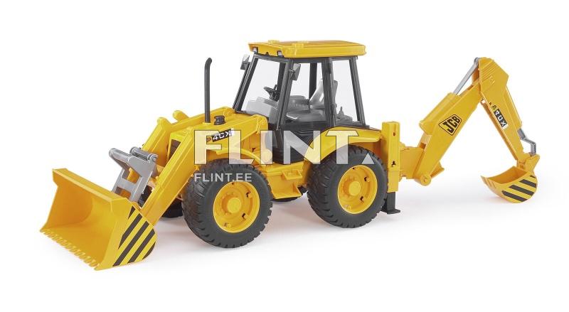 Backhoe loader JCB 4CX (52x16x 8,5cm) Bruder