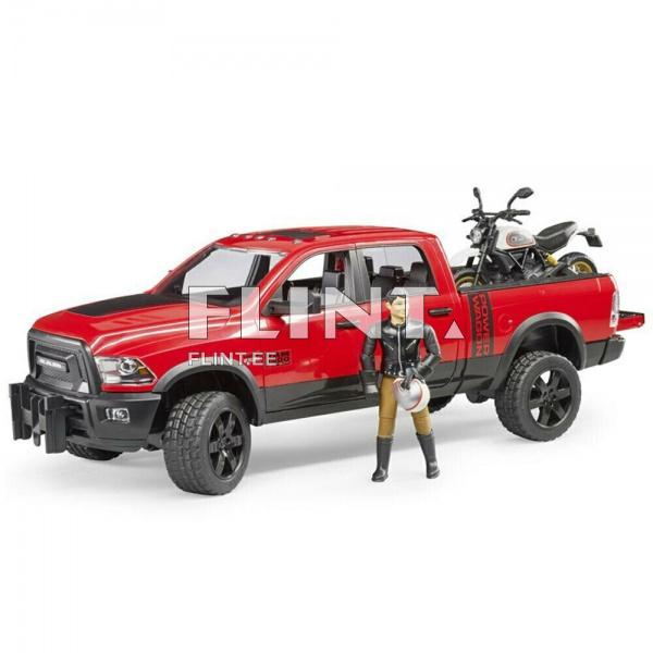 Dodge RAM 2500 (40x17x15cm) + Scrambler Ducati Bruder