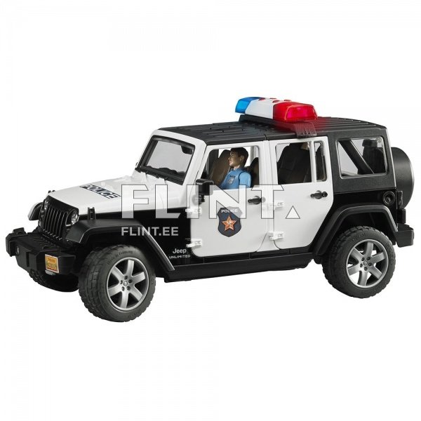 Politsei auto Jeep Wrangler (32,8x14,4x16,2cm) Bruder