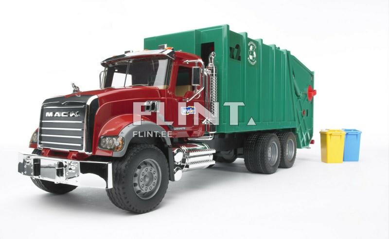 Dustcart MACK Granite (69,7x18,5x26,5cm) Bruder