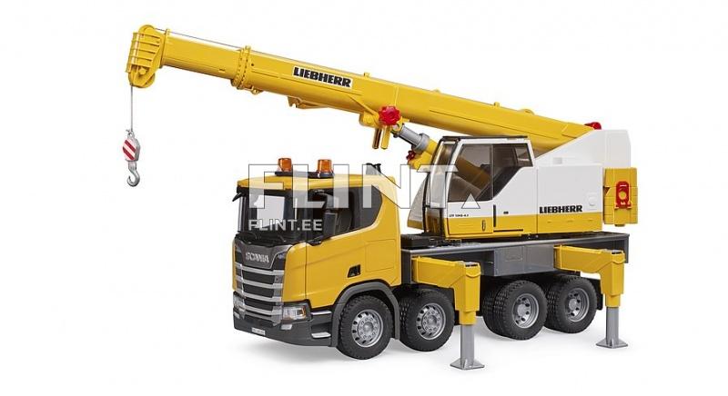Crane truck Scania Super 560R (62x18,5x27cm) Bruder