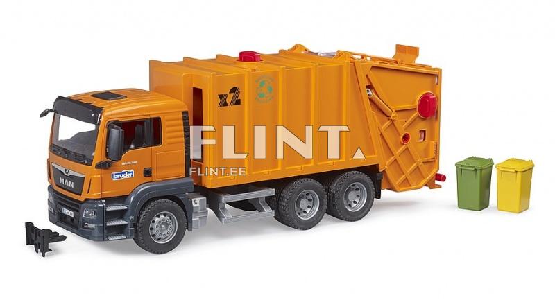 Dustcart loader MAN TGS (63,5x25,5x18,5cm) Bruder