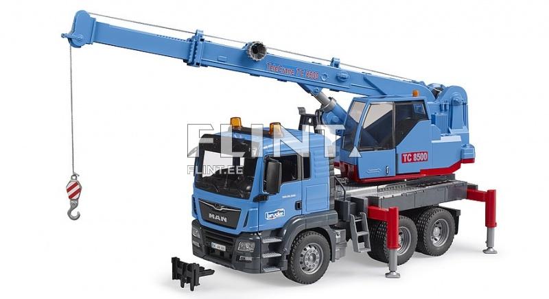 Crane truck MAN TGS (52,2x18x28,2cm) Bruder