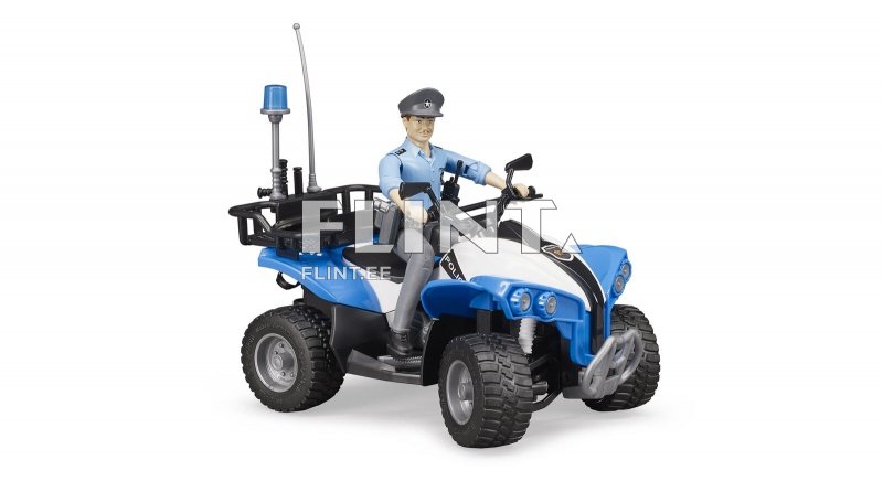 Politsei Quad Bruder (16x9,3x9,3cm) Bruder