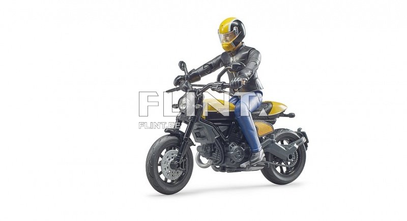 Mootorratas Scrambler Ducati Full Throttle (14,5x6,5x8,5cm) Bruder