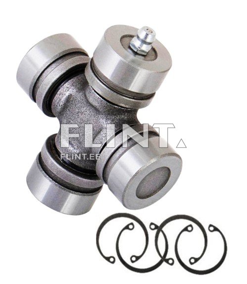 Toode on neljakandiline ristikuul, millel on kaks terasest ülemist ja alumist kumerust. Allpool on kolm musta metallist klambrit, mis on ringikujulised ja sobivad kasutamiseks ristikuulil.