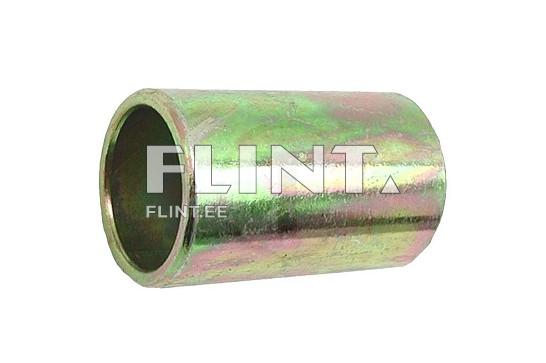 The product is a cylindrical metal tube with smooth, shiny edges. The tube is made of steel and has a hollow interior.