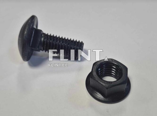 Bolt+nut M12x30 10,9 w/square neck (3011806) LEMKEN RUBIN