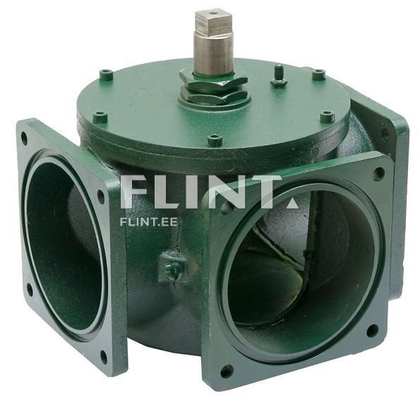 Three-way valve 6" with lever