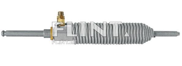 The product is a cylindrical metal object with a coiled design. One end is shorter and straight, while the other end is longer and straight as well. In the center, there is a silver coupling with a small connector.