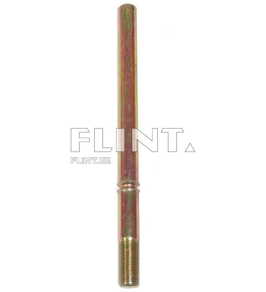 The product is a long, cylindrical metal rod with threading at one end.