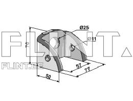 Holder Vogel&Noot; Kuhn 63-HAL-01