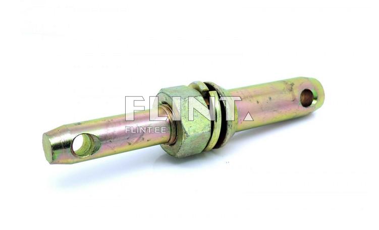Topp- and lower link pin (Cat.1+2 ; 21 & 28mm; lenght 190mm)