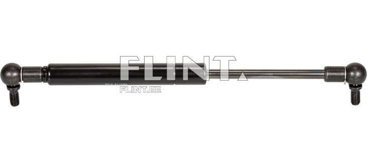 Toode on musta värvi amortisaator, millel on kaks palliotsikuga kinnituspunkti. Amortisatsioonitoru on sujuva pinnaga, mille keskel on väike logo.