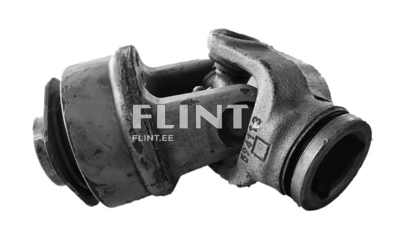 This is a connection component made of metal with black rubber seals to reduce friction. The part has a number 897113 printed on it.